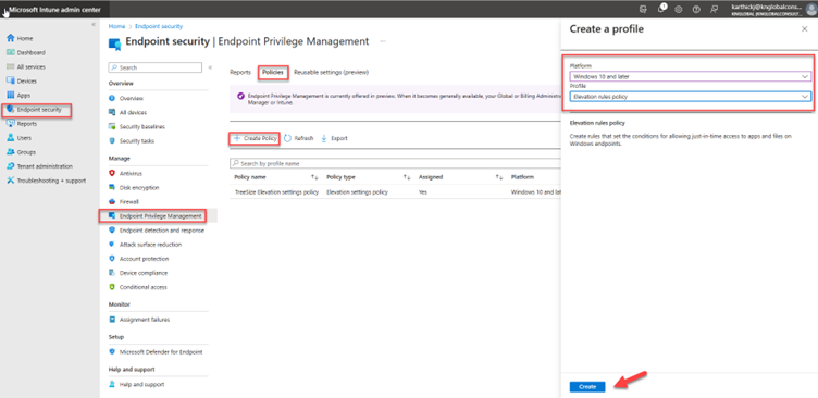 Endpoint privilege management with Microsoft Intune 09