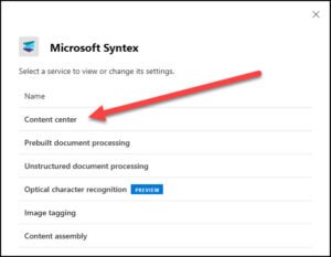 WME Article - How to start working with Microsoft Syntex? Pic-06