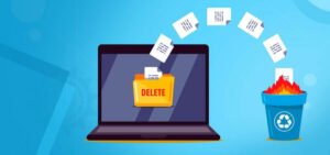 Files and Folders in Trash Can - Small