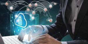 stockphotoscom-291040 padlock and cloud technology background-small