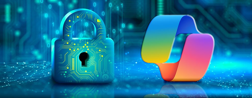 Padlock with Keyhole in data security on circuit. Modern safety
